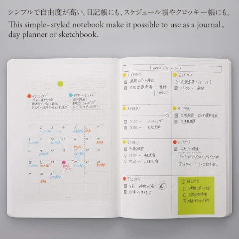 365DAYS NOTEBOOK A5 BLACK