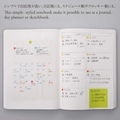 365DAYS NOTEBOOK A5 BLACK