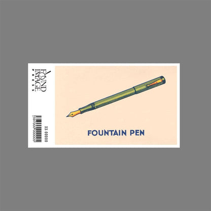 Sticker KF-900 Fountain Pen