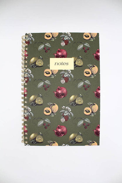 Fruit Spiral Journal Notebook