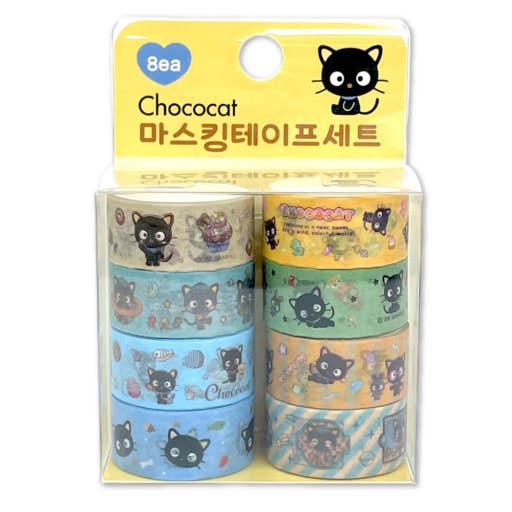Sanrio Masking Tape Set (8 Rolls) – Chococat & Usahana