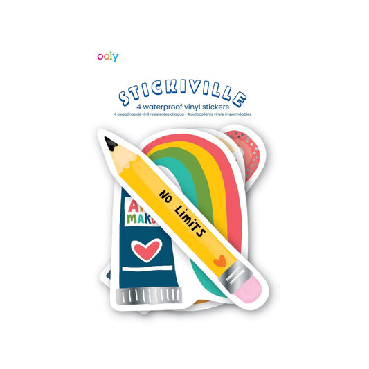 Stickiville: Vinyl Stickers - Art Maker (Set of 4)