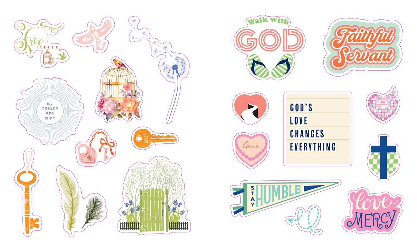 Sticker Inspirations by Amen Editions