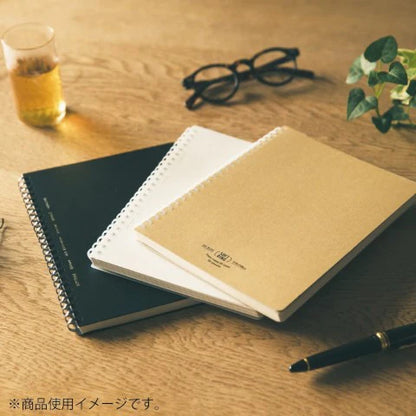 KOKUYO SOFT RING NOTEBOOK DOTTED GRID 5MM 80 SHEET CLEAR