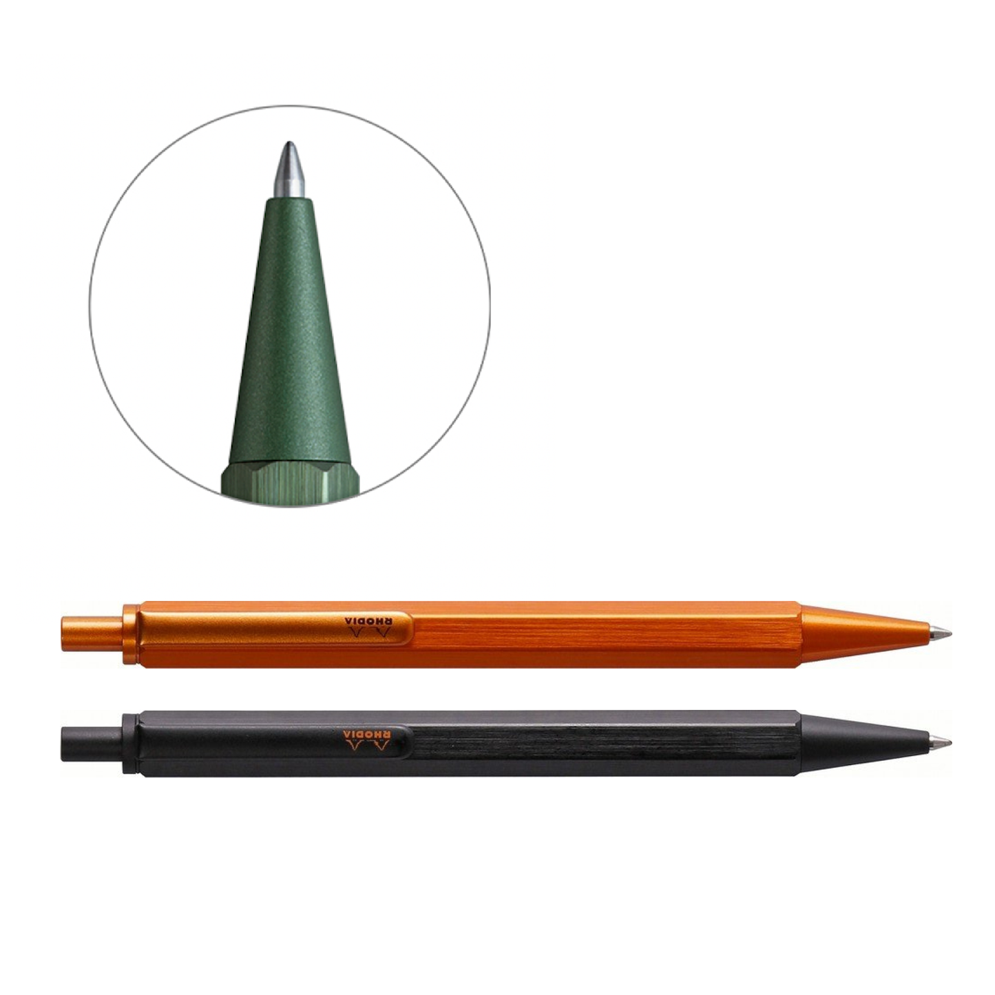 Rhodia Ballpoint Pen Refills - Blue or Black Ink