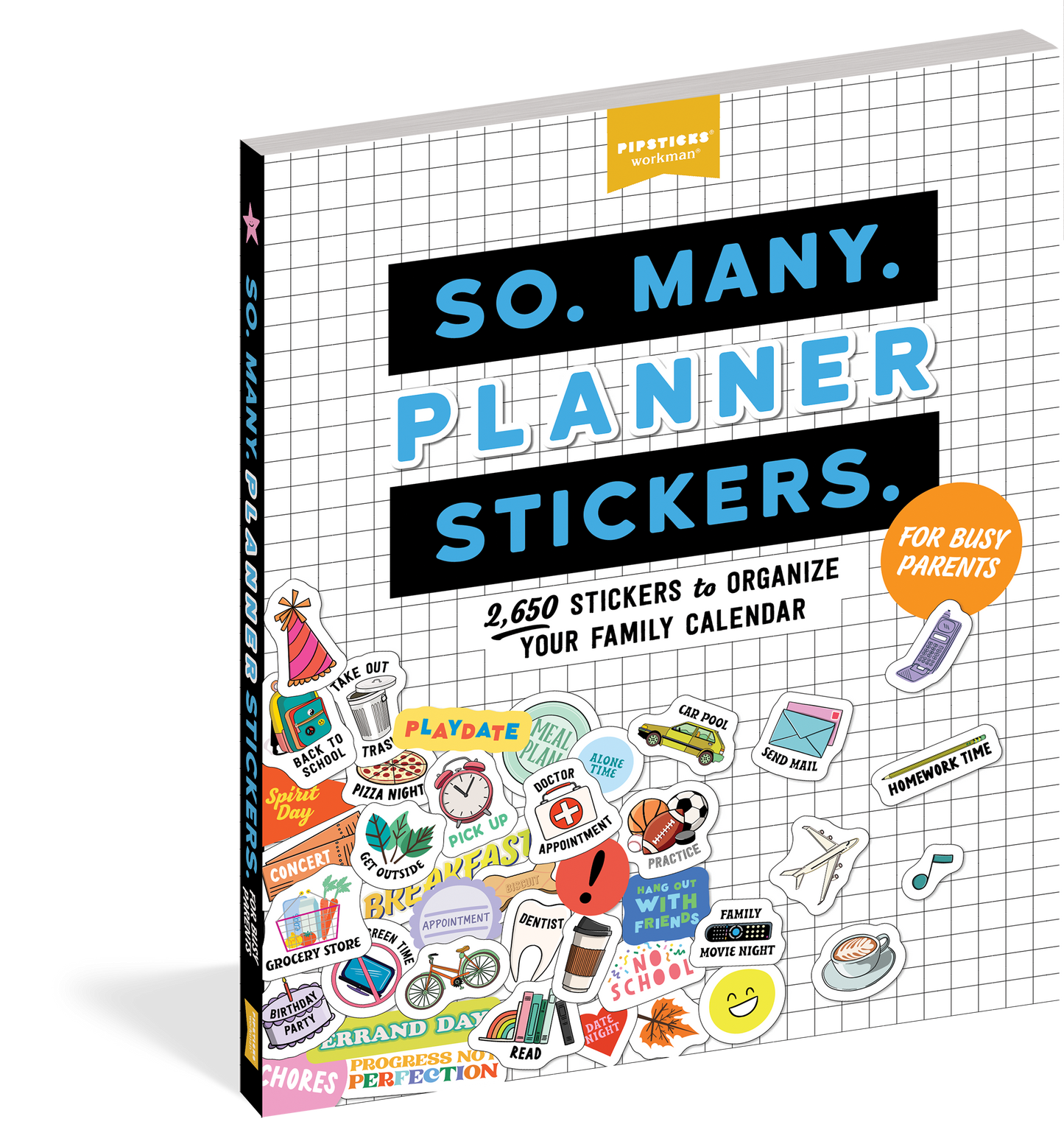 So. Many. Planner Stickers. For Busy Parents