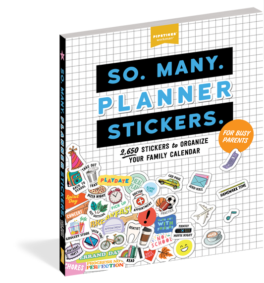 So. Many. Planner Stickers. For Busy Parents