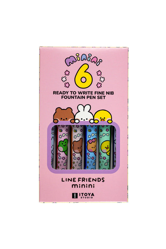 LINE FRIENDS minini meets Blade fountain pen set