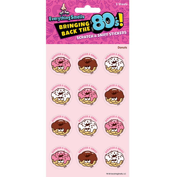 Donuts EverythingSmells Scratch & Sniff Stickers