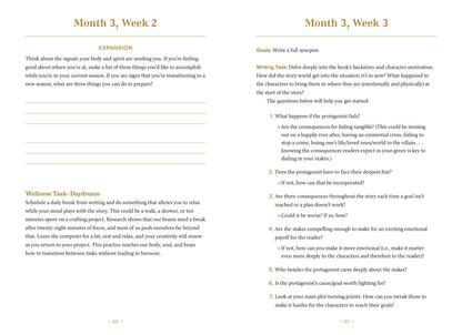 The Storyteller's Weekly Journal: A Guided Planner