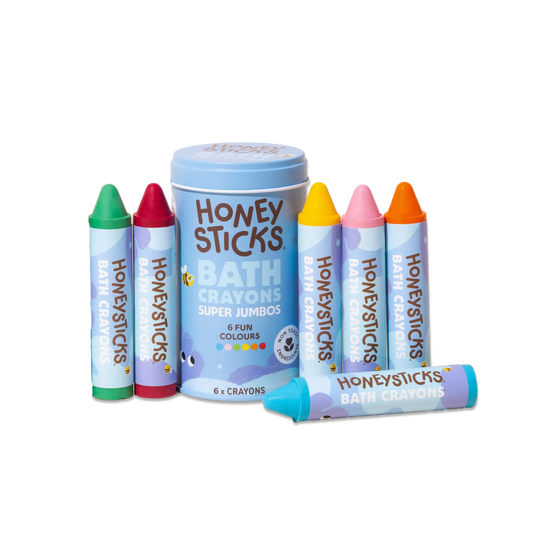 Honeysticks Bath Crayons Super Jumbo 6pk
