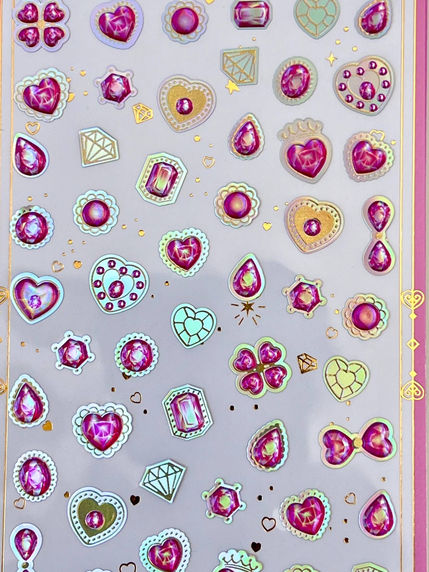 Diamond Gel Stickers