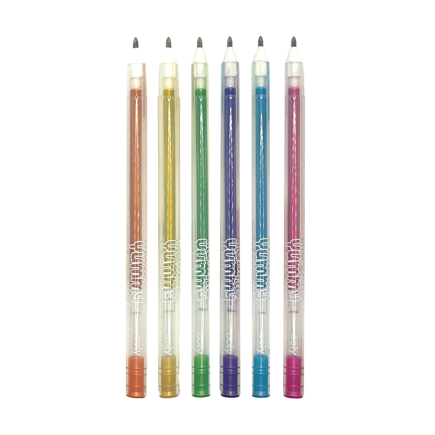 Yummy Yummy: Scented Metallic Gel Pens (Set of 6)