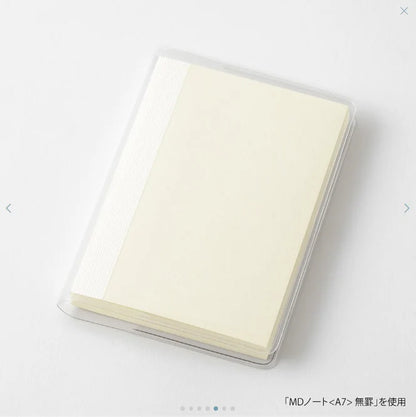 MD NOTEBOOK COVER A7 CLEAR A