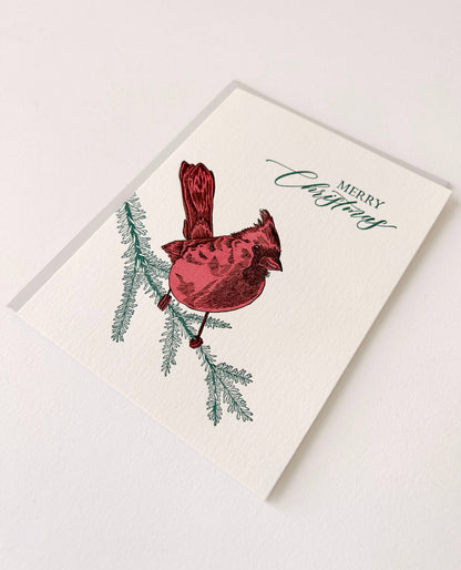 Merry Christmas Boxed Holiday Letterpress Cards