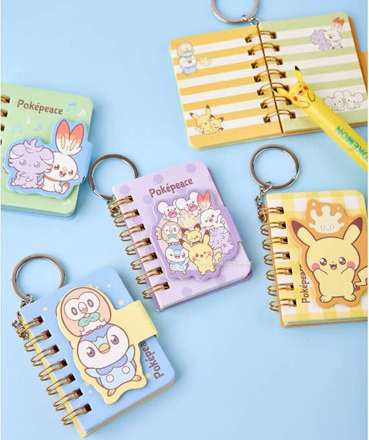 Pokémon Poképeace Mini Keyring Notebook