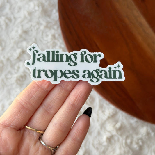 Falling For Tropes Again Sticker