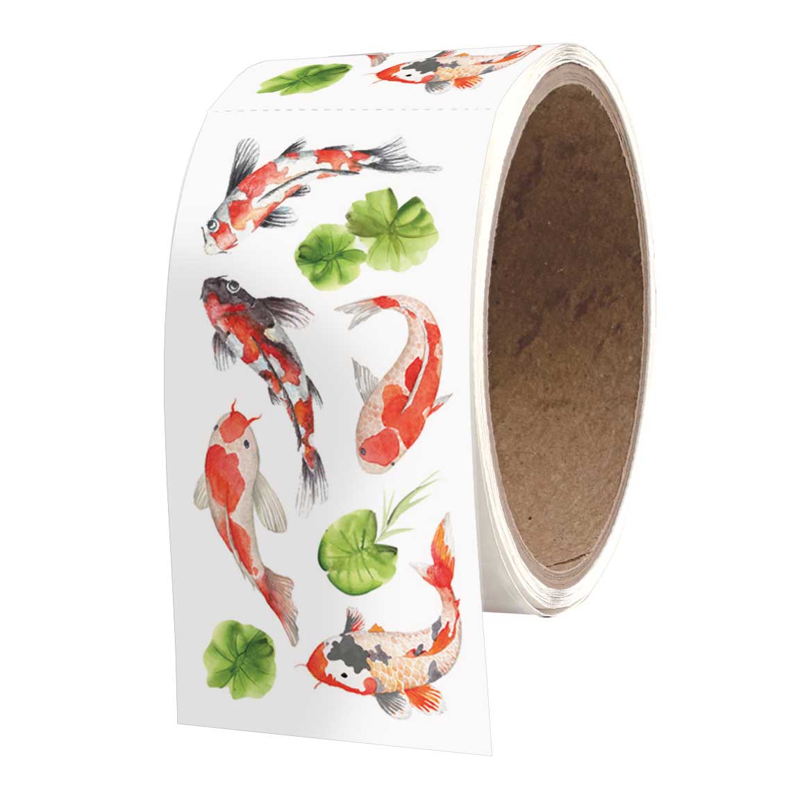 Koi Stickers - ROLL OF 50 MODULES