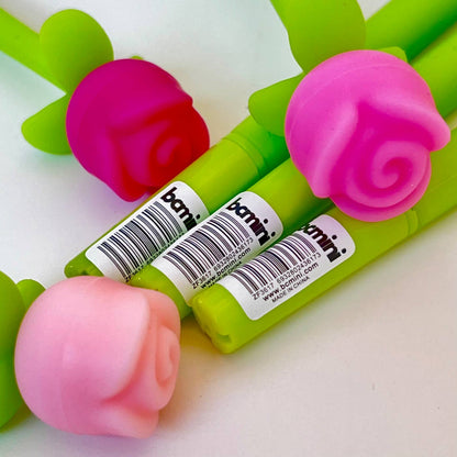 ROSE WIGGLE GEL PEN