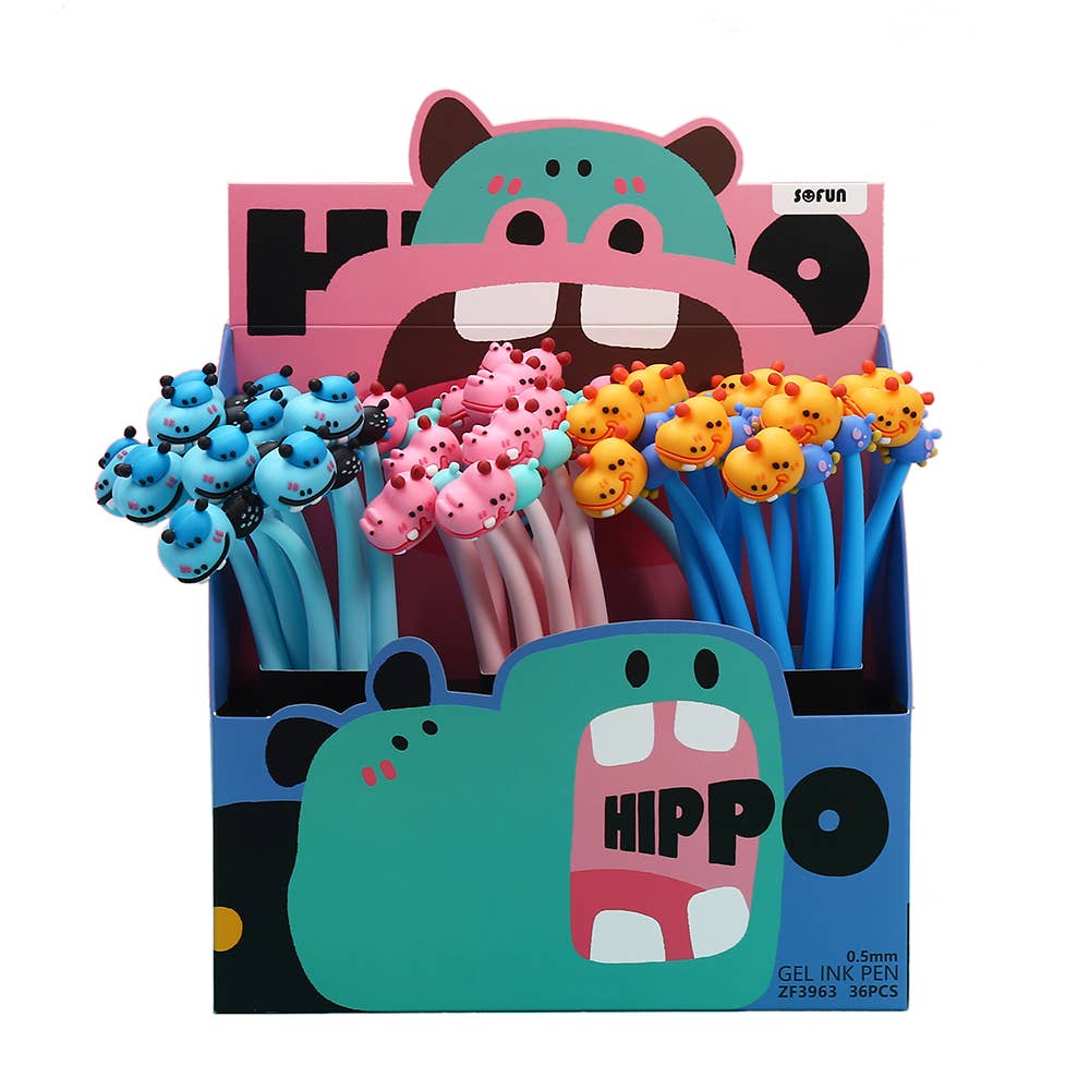 HIPPO WIGGLE GEL PEN
