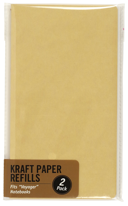 Voyager Notebook Kraft Paper Refills