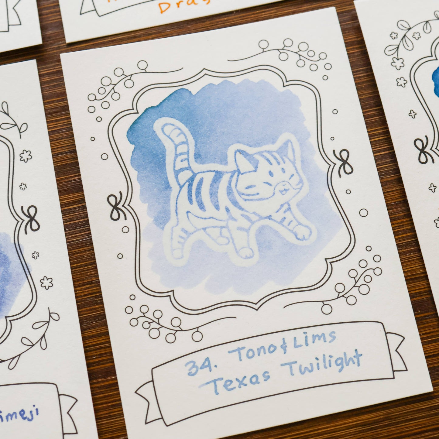 Neighborhood Cats Ink Cards