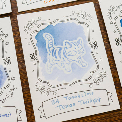 Neighborhood Cats Ink Cards