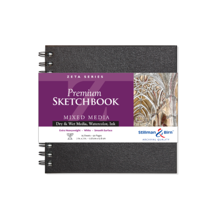 Stillman & Birn Mixed Media Sketchbook -Zeta Series