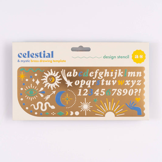 Celestial & Mystic Stencil and Drawing tool