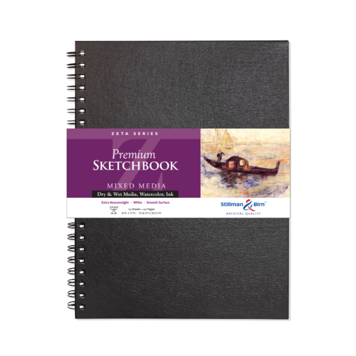 Stillman & Birn Mixed Media Sketchbook -Zeta Series