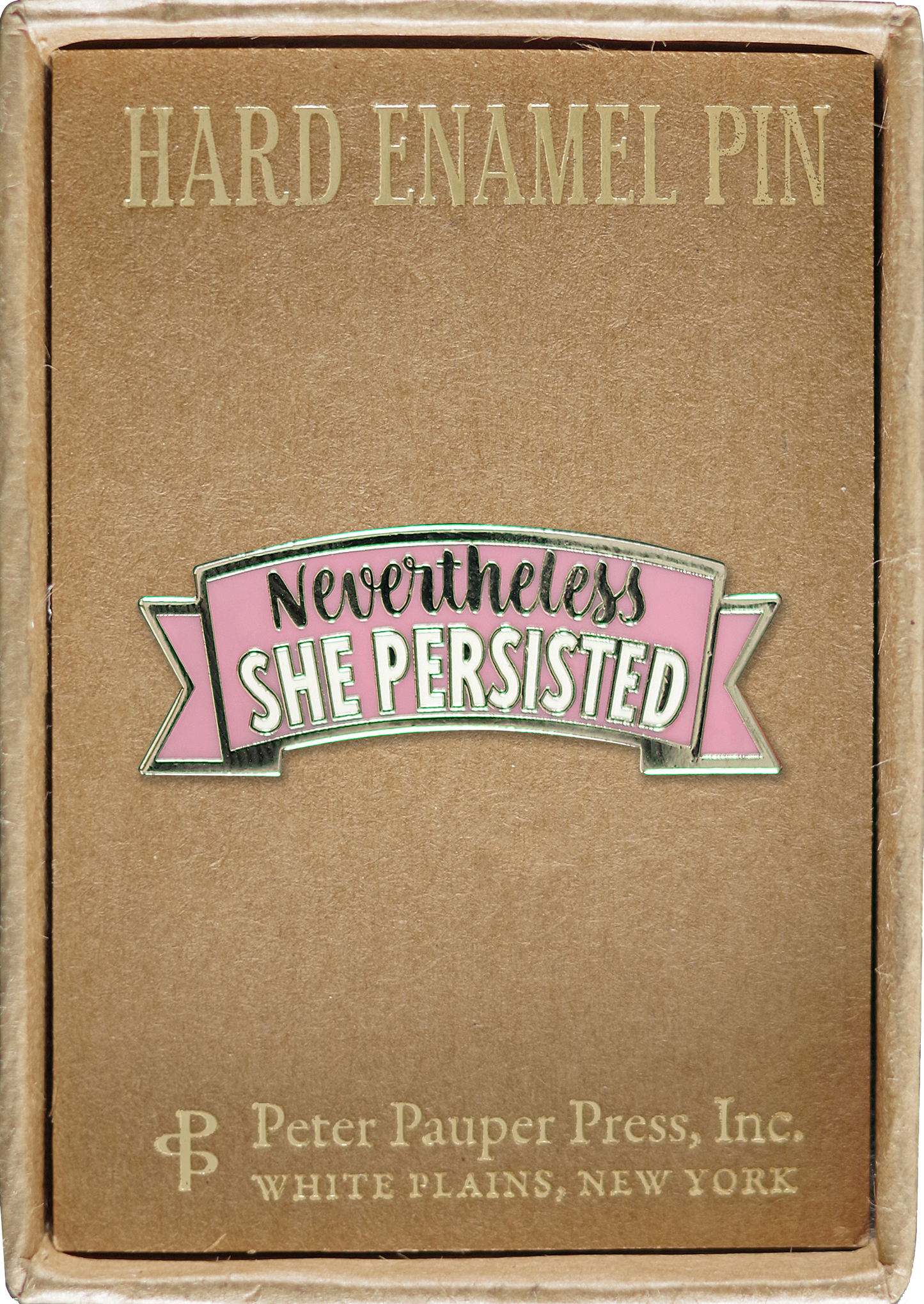 Nevertheless, She Persisted Enamel Pin
