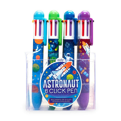 Astronaut: 6 Click Pen (Assorted Colors)