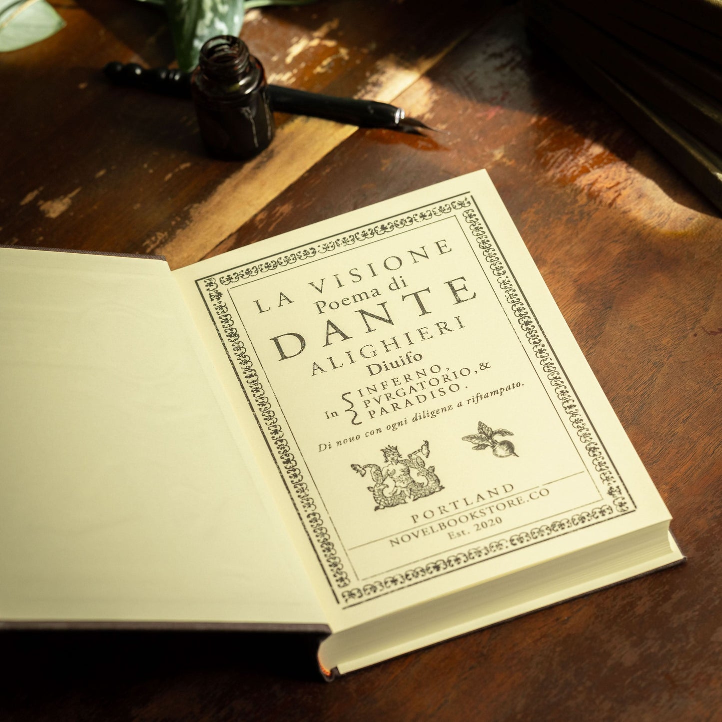 *Dante's Inferno by Dante Alighieri 1320 Book Journal