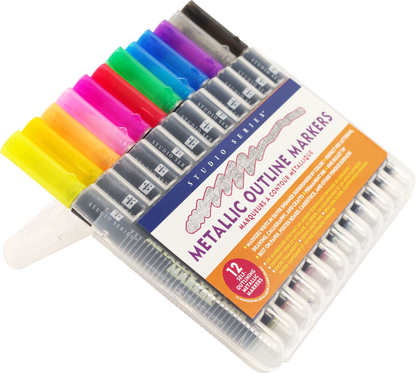 Studio Series Metallic Outline Markers