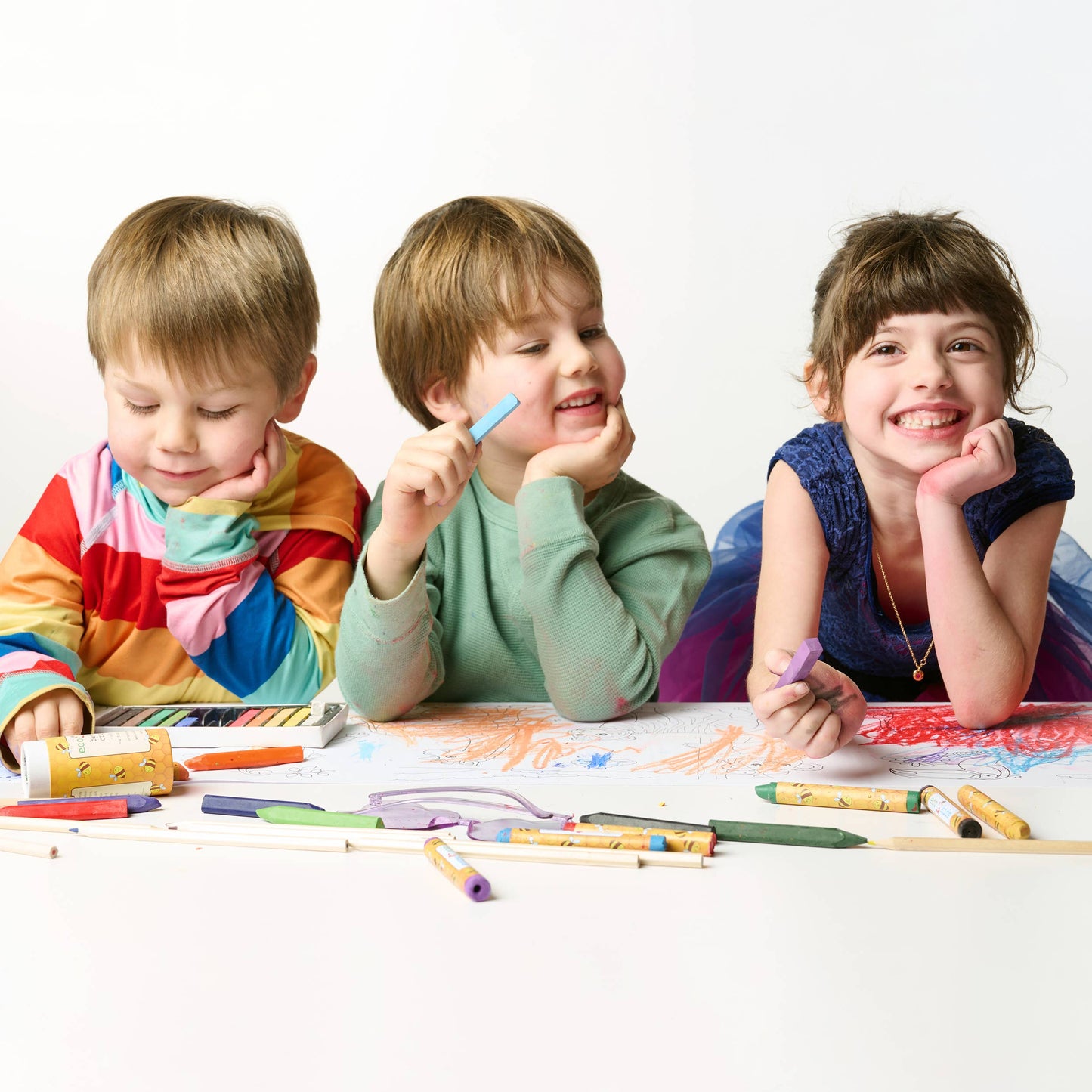 Coloring Scrolls 10ft with Adhesive Back - Jungle