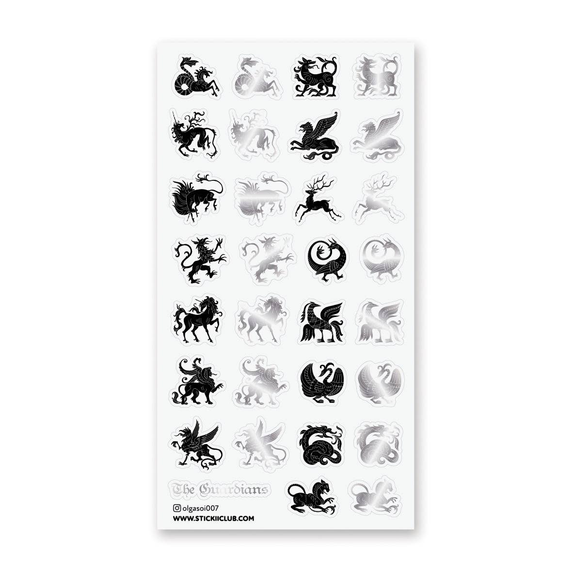 The Guardians Sticker Sheet
