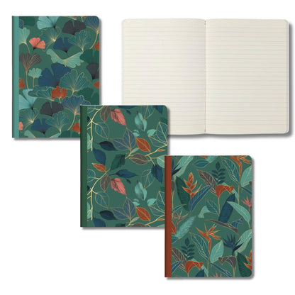 Clairefontaine "Gaia Blue" Ginkgo Notebooks