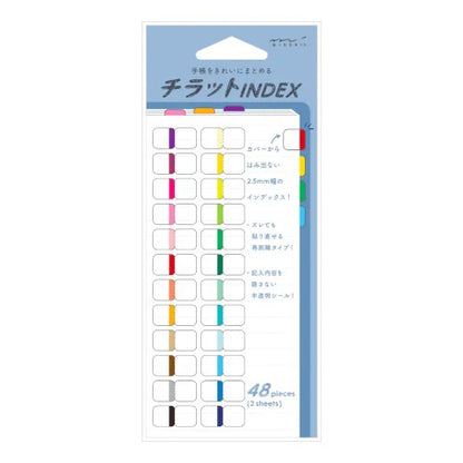 INDEX LABEL CHIRATTO 24 COLORS VIVID
