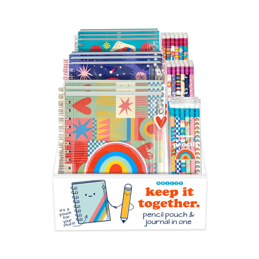 Keep It Together Pencil Pouch Journal - Cosmic