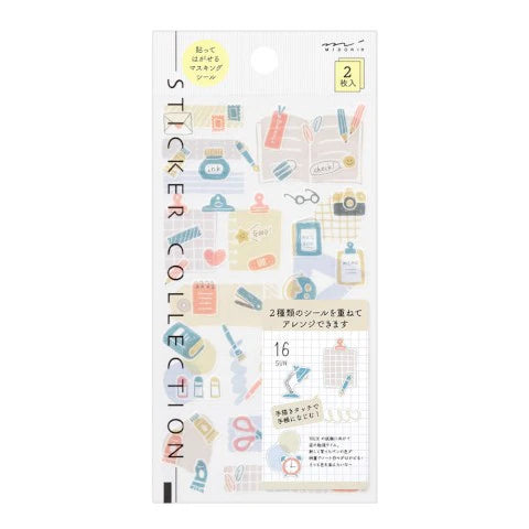 STICKER 2640 TWO SHEETS STATIONERY