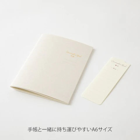 NOTEBOOK A6 COMMONPLACE BOOK BEIGE