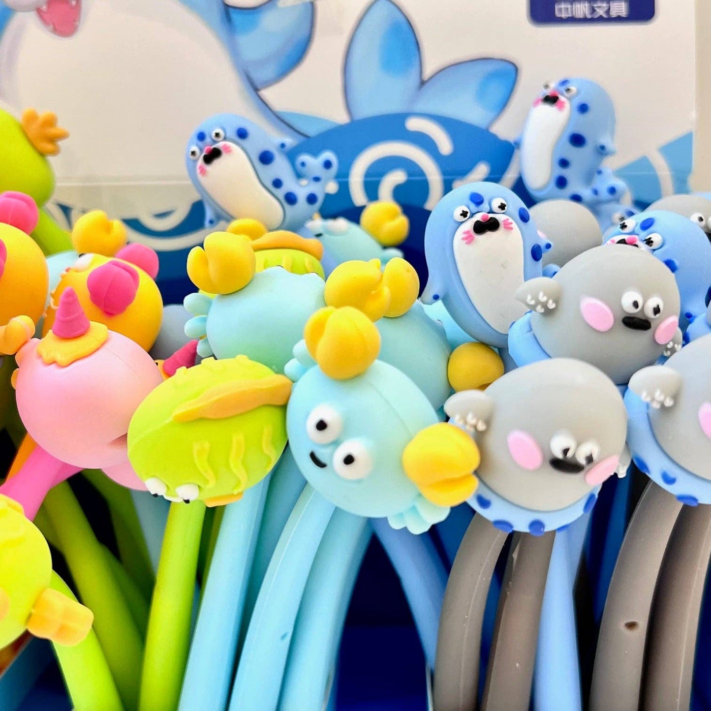 HAPPY SEA ANIMALS GEL PEN