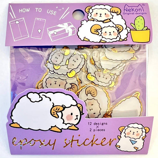 SHEEP SHINY STICKERS
