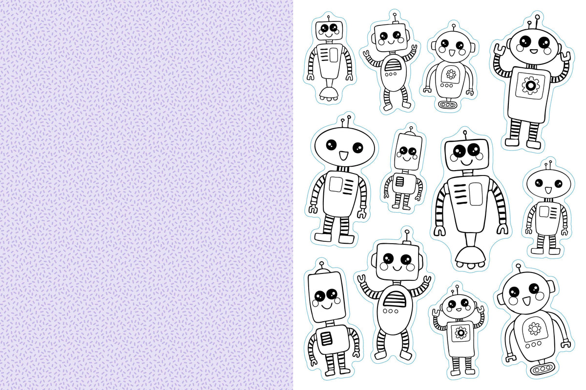 Color Your Own Stickers, Volume 2