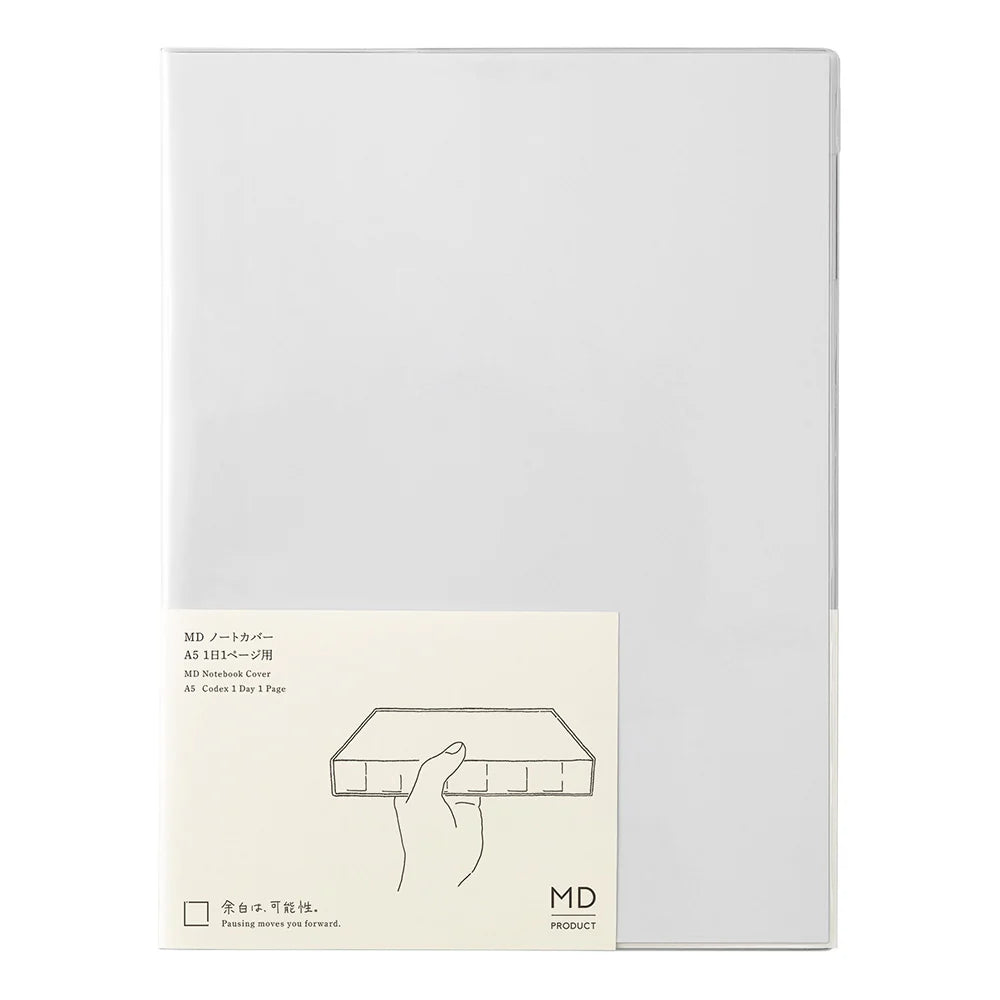 MD NOTEBOOK COVER A5 CODEX 1 DAY 1 PAGE CLEAR A