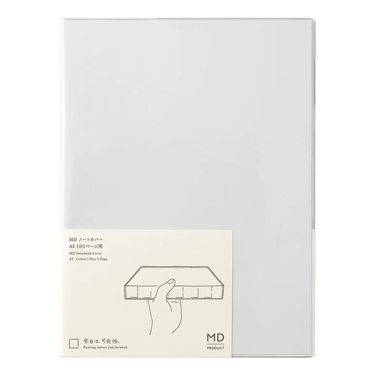 MD NOTEBOOK COVER A5 CODEX 1 DAY 1 PAGE CLEAR A