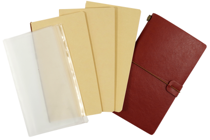 Burgundy Voyager Notebook