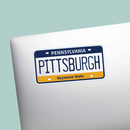Buckinhgam PA License Plate Stickers