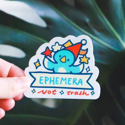 Vinyl Sticker Ephemera