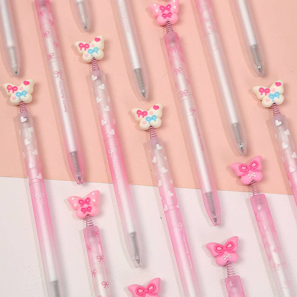 Butterfly Retractable Gel Pen